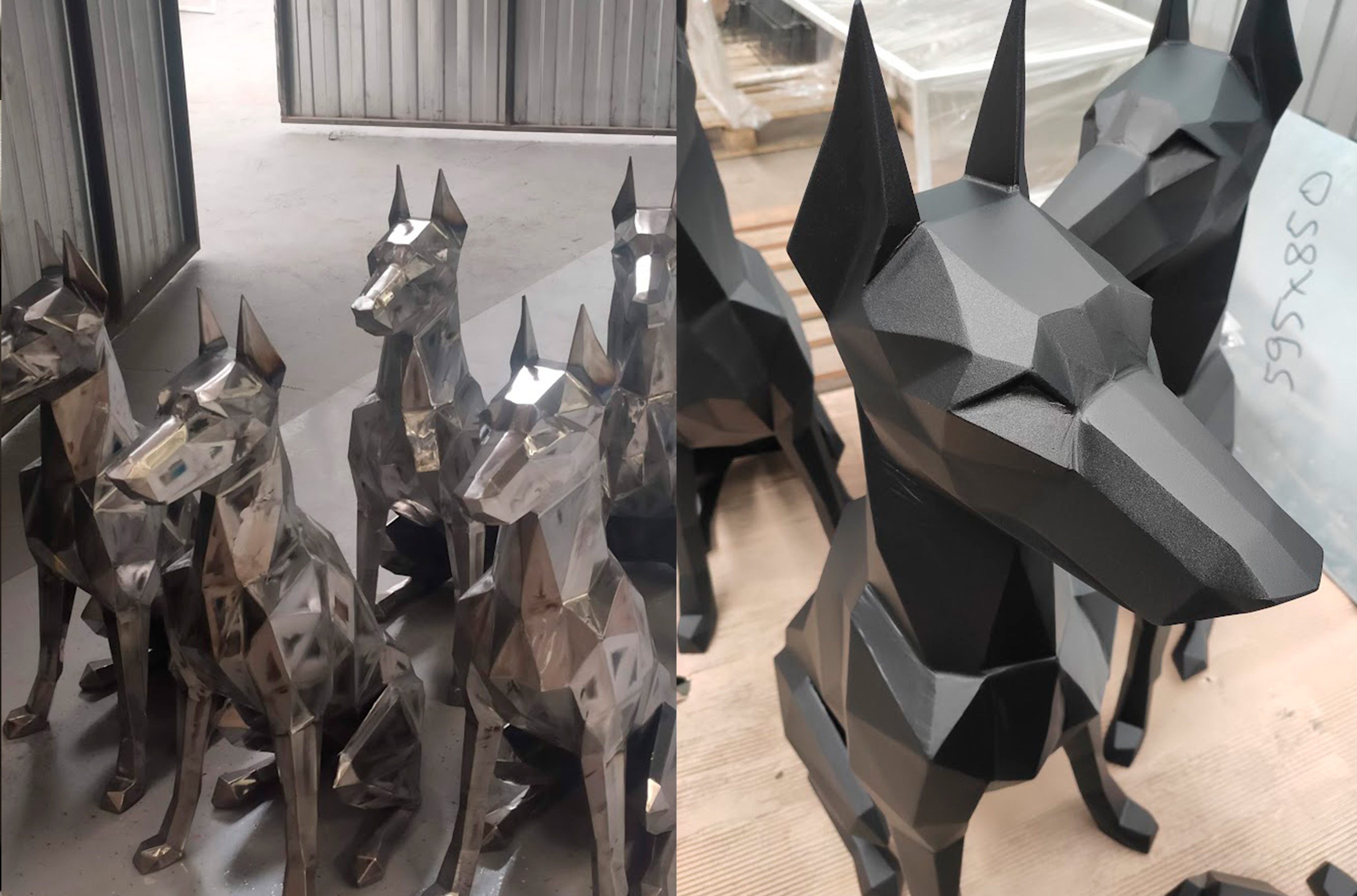 Покраска столбов для забора