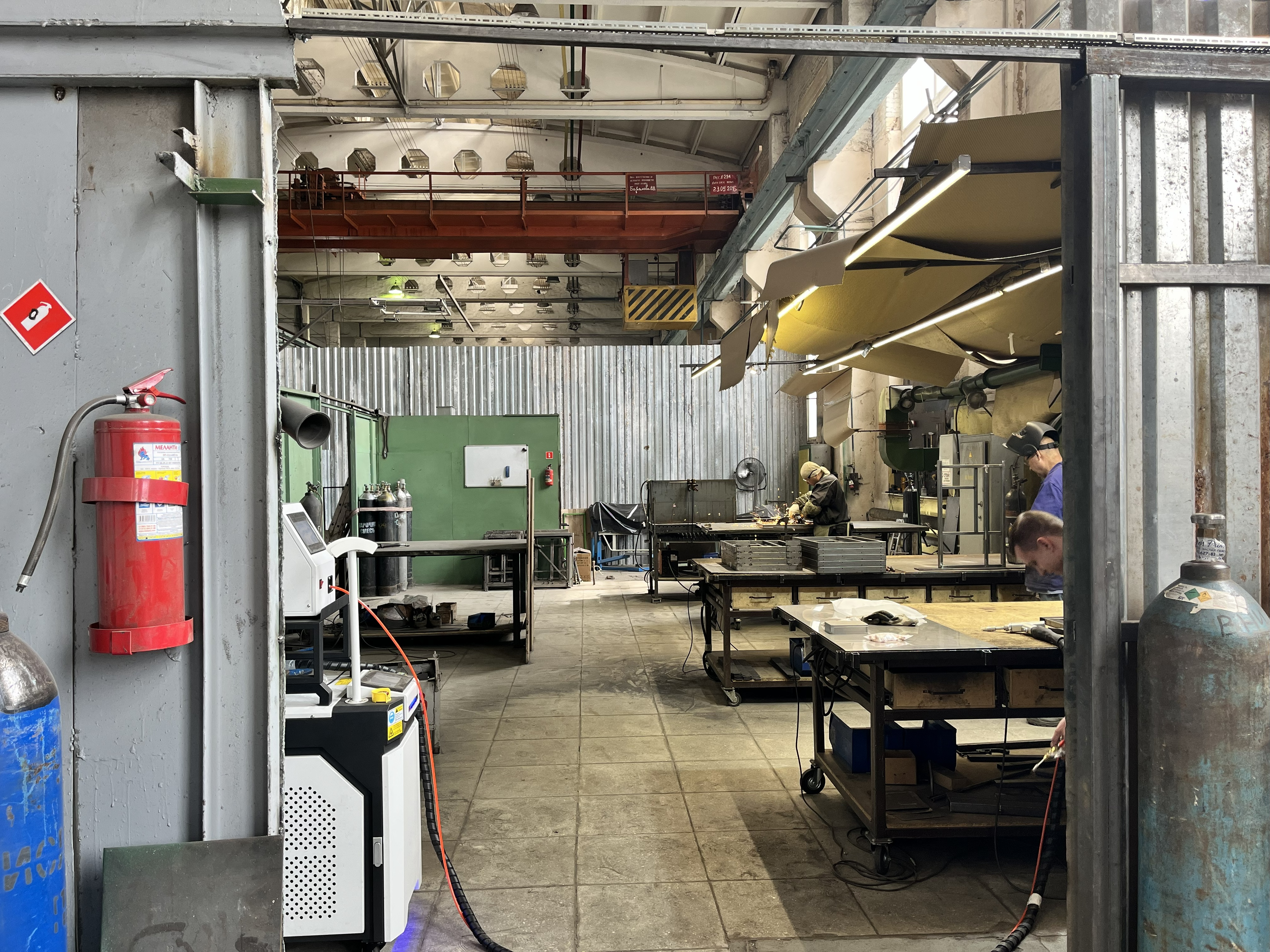 Цех сварочных работ