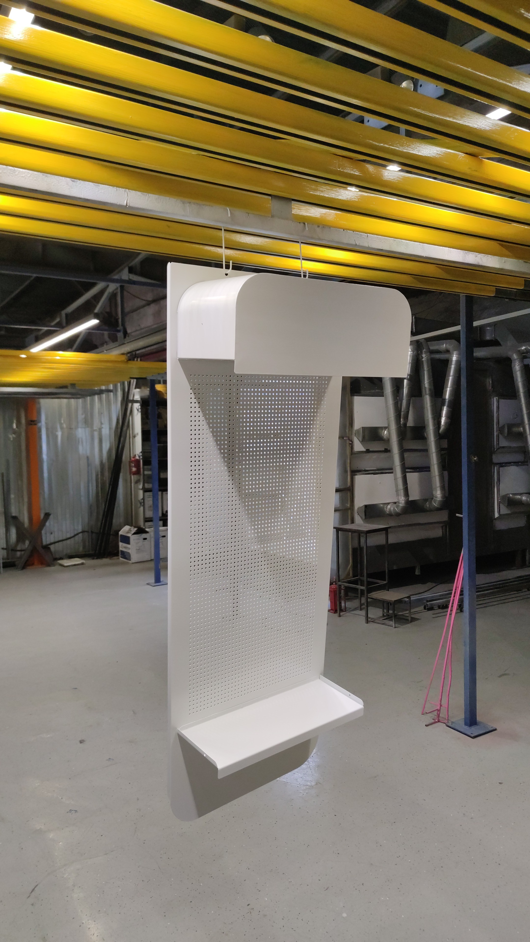 Сварка стеллажа торгового оборудования