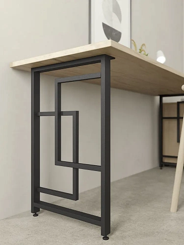 Опоры для стола, 20х40, муар черный мат Опоры для стола, 20х40, муар черный мат