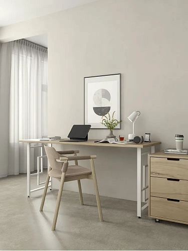 Опоры для стола, 20х40, муар белый мат Опоры для стола, 20х40, муар белый мат